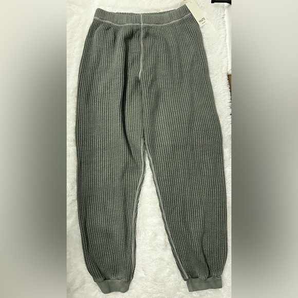Mate The Label Organic Cotton Waffle Relaxed Jogger - Picture 7 of 17